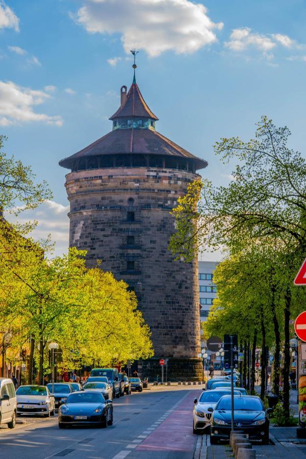 Appartamento Am Spittlerturm Norimberga Esterno foto